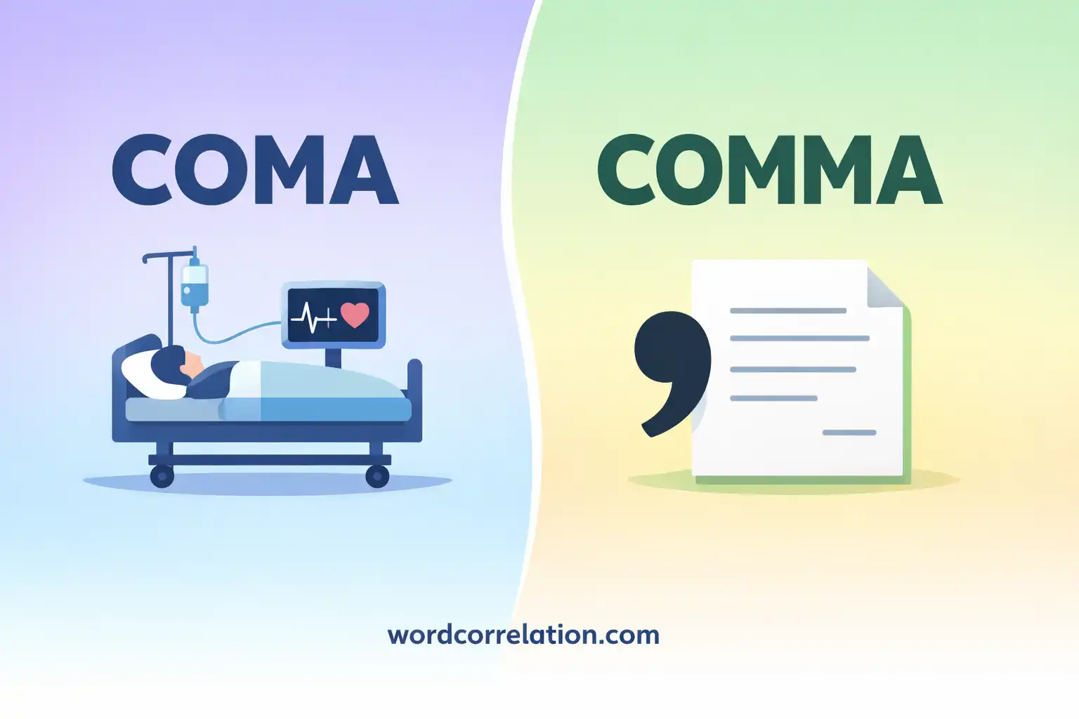 Coma or Comma