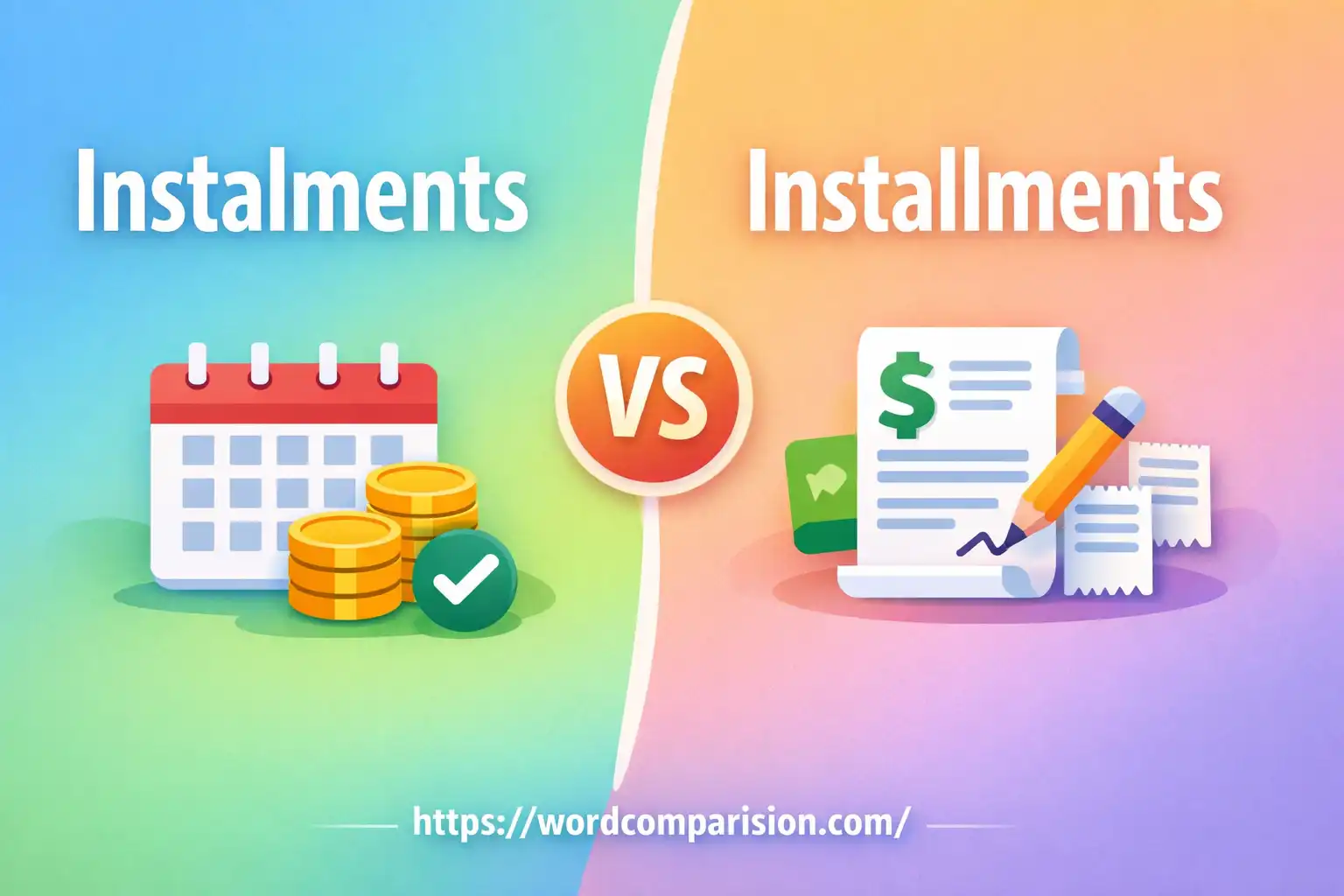 Instalments or Installments