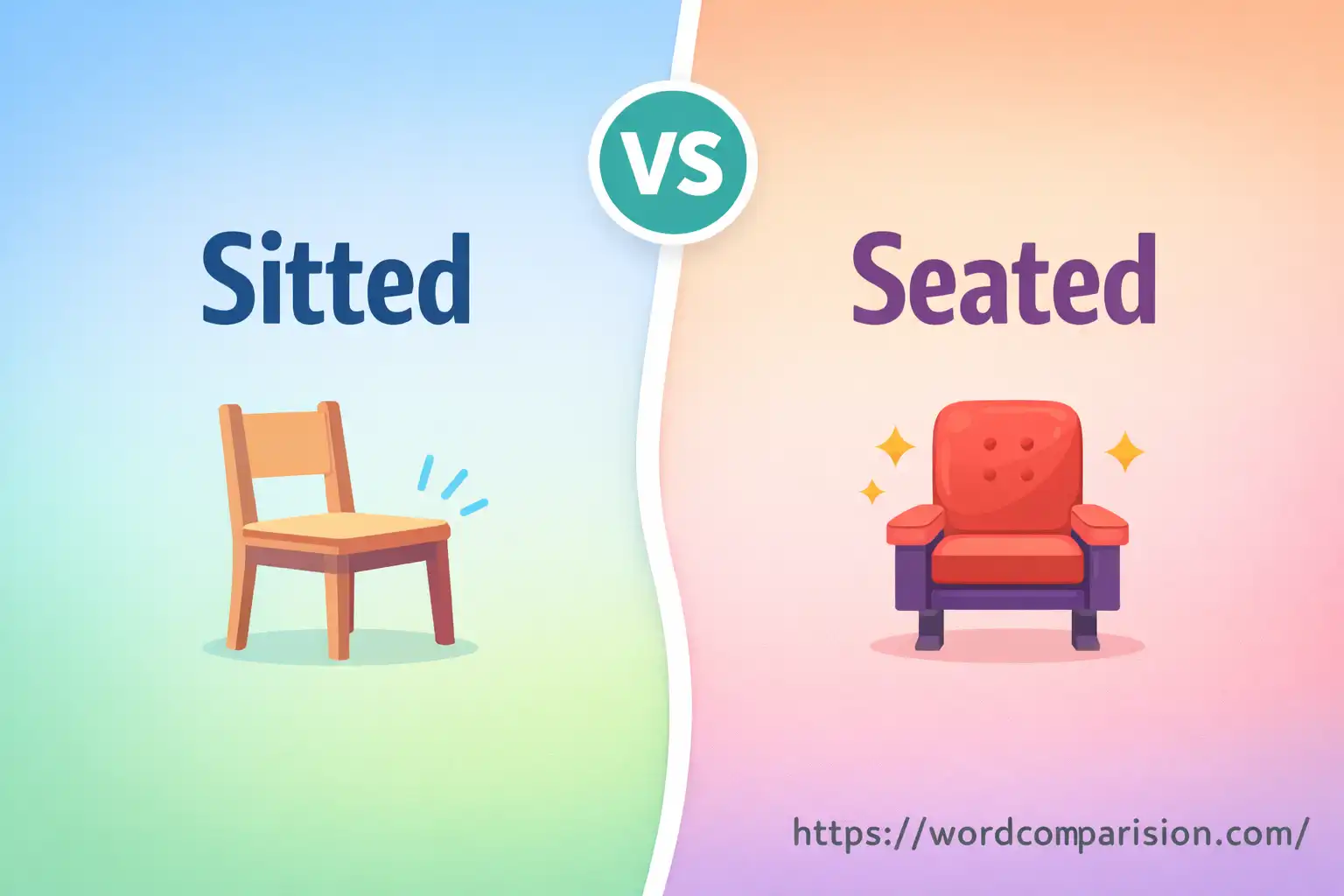 Sitted or Seated