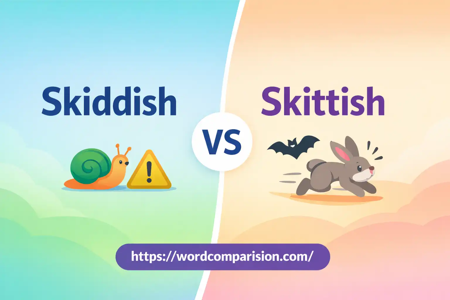 Skiddish or Skittish