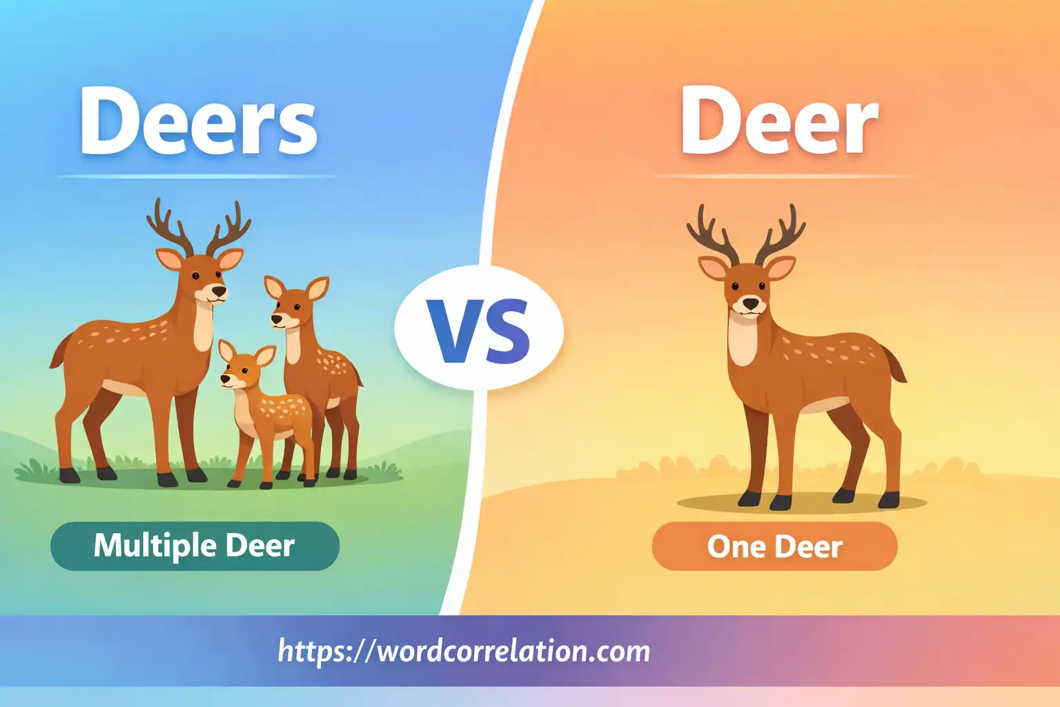 deers or deer