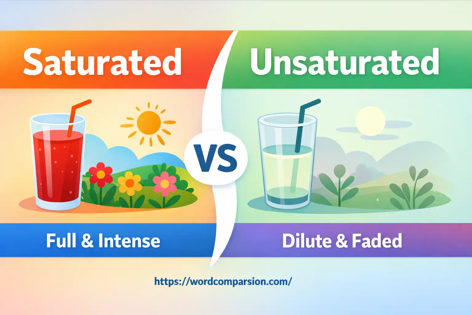 saturated or unsaturated