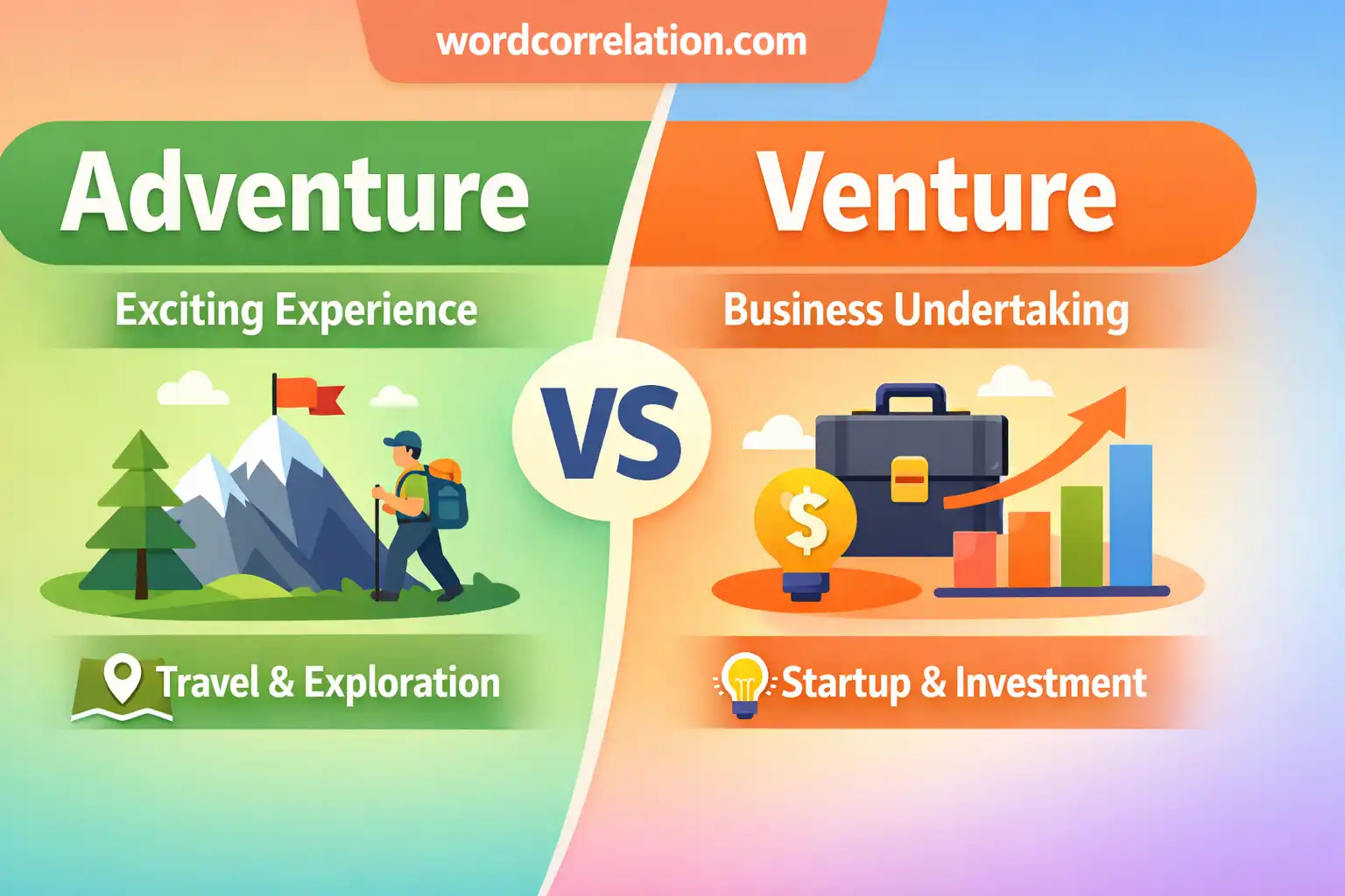 adventure vs venture