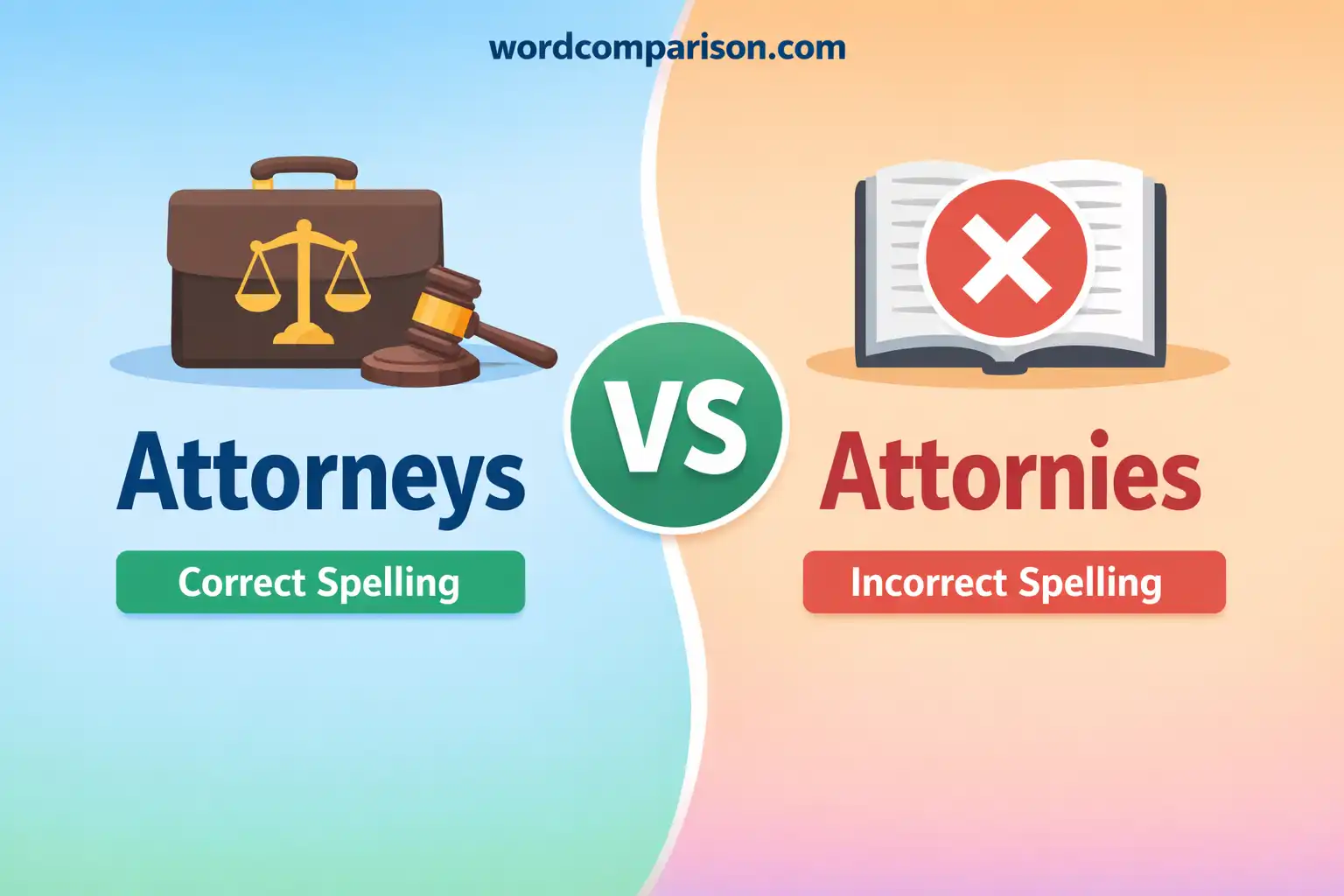 attorneys vs attornies