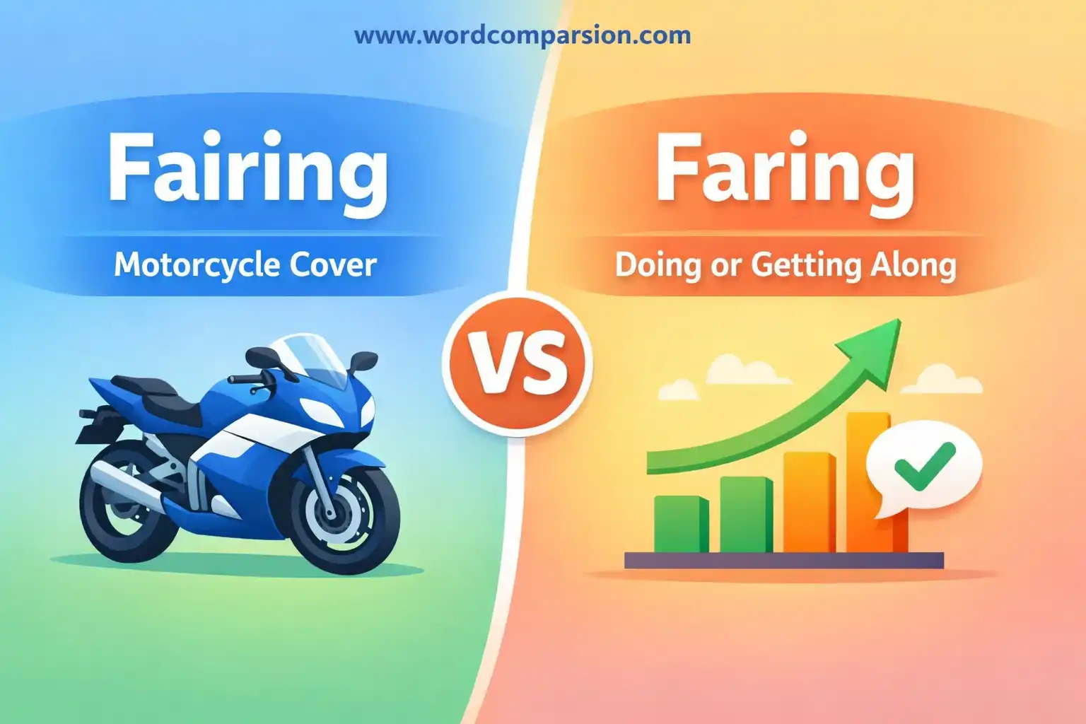 fairing vs faring