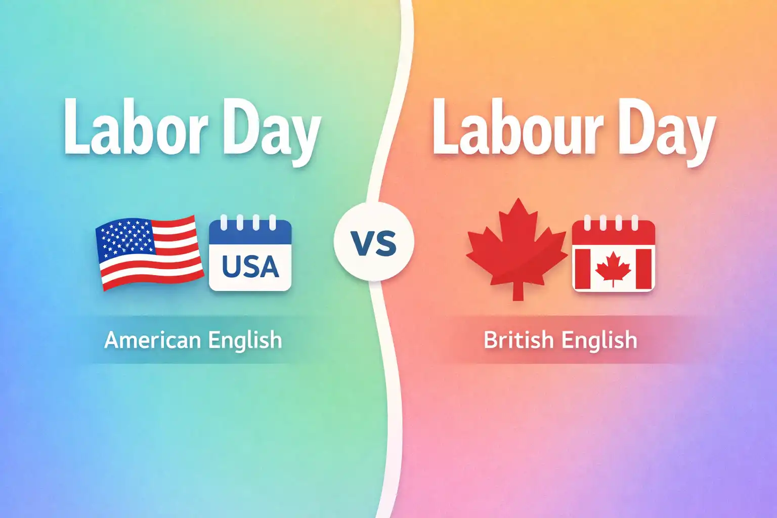 labor day vs labour day