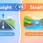 straight vs strait
