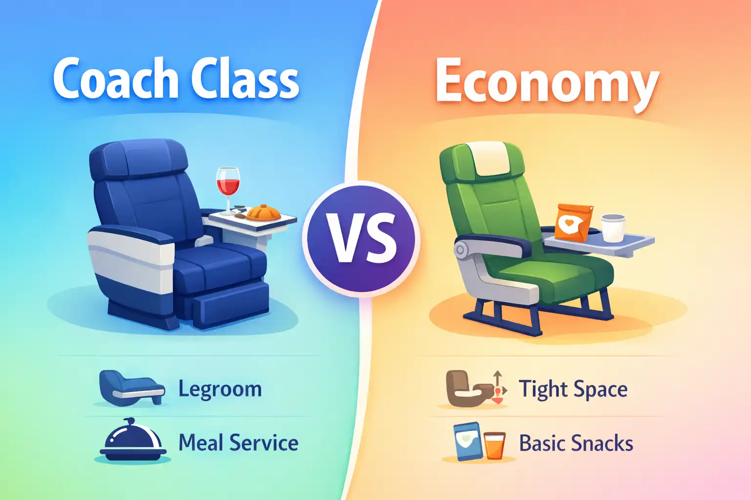 coach class vs economy