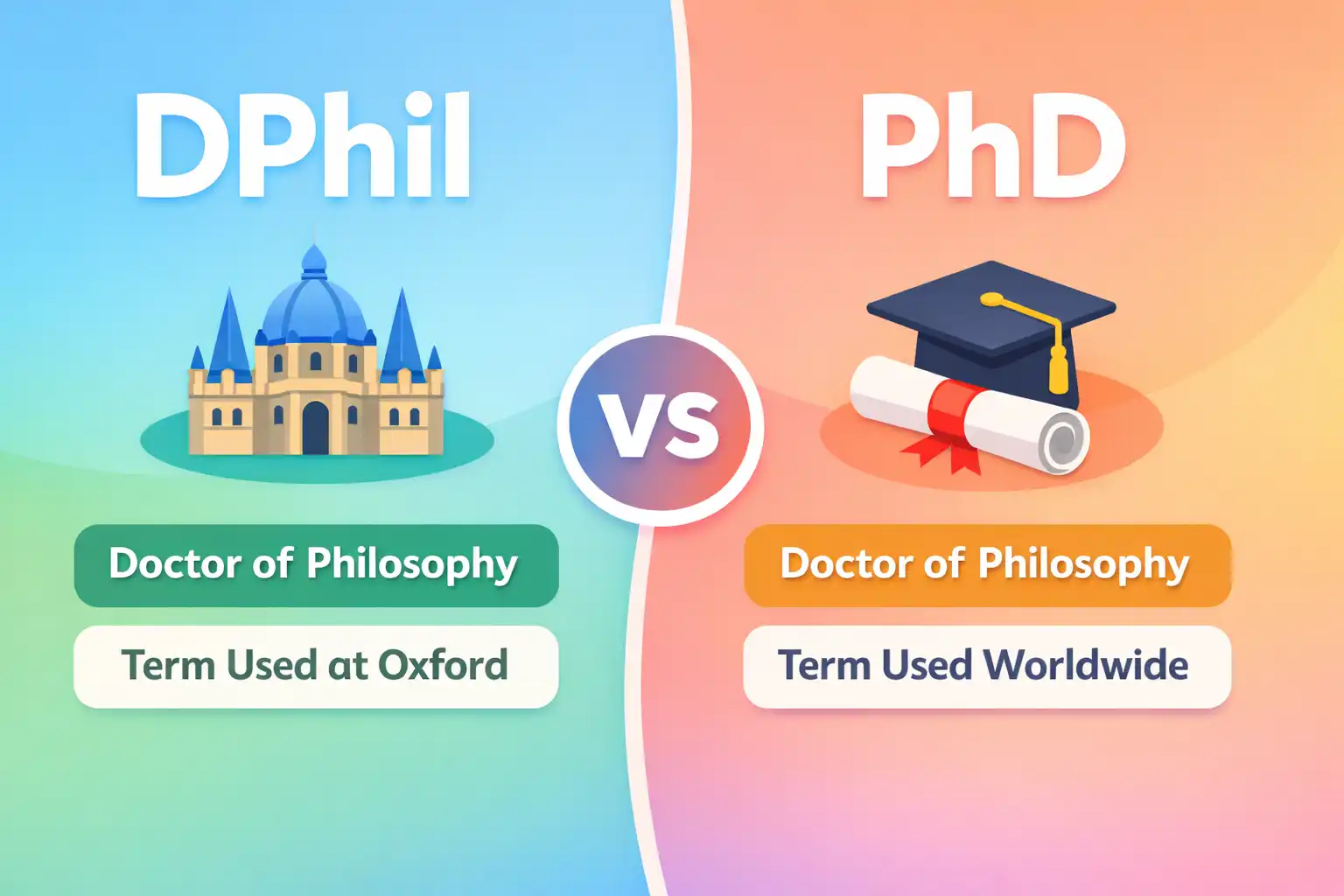 dphil vs phd