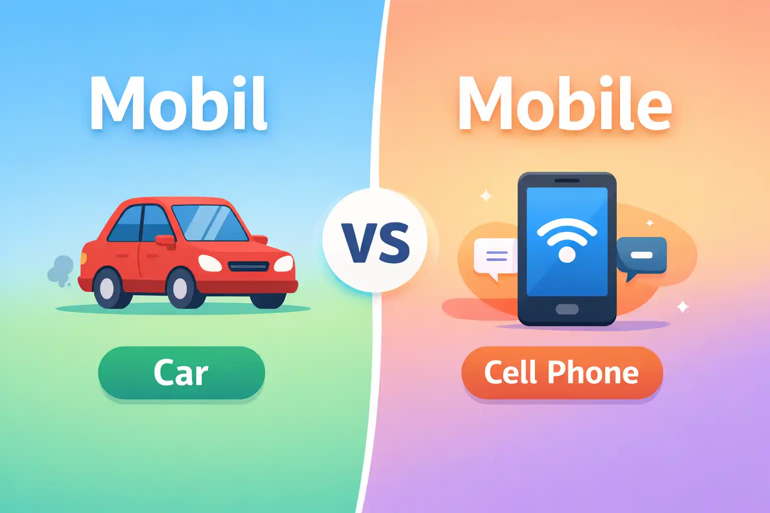 mobil vs mobile