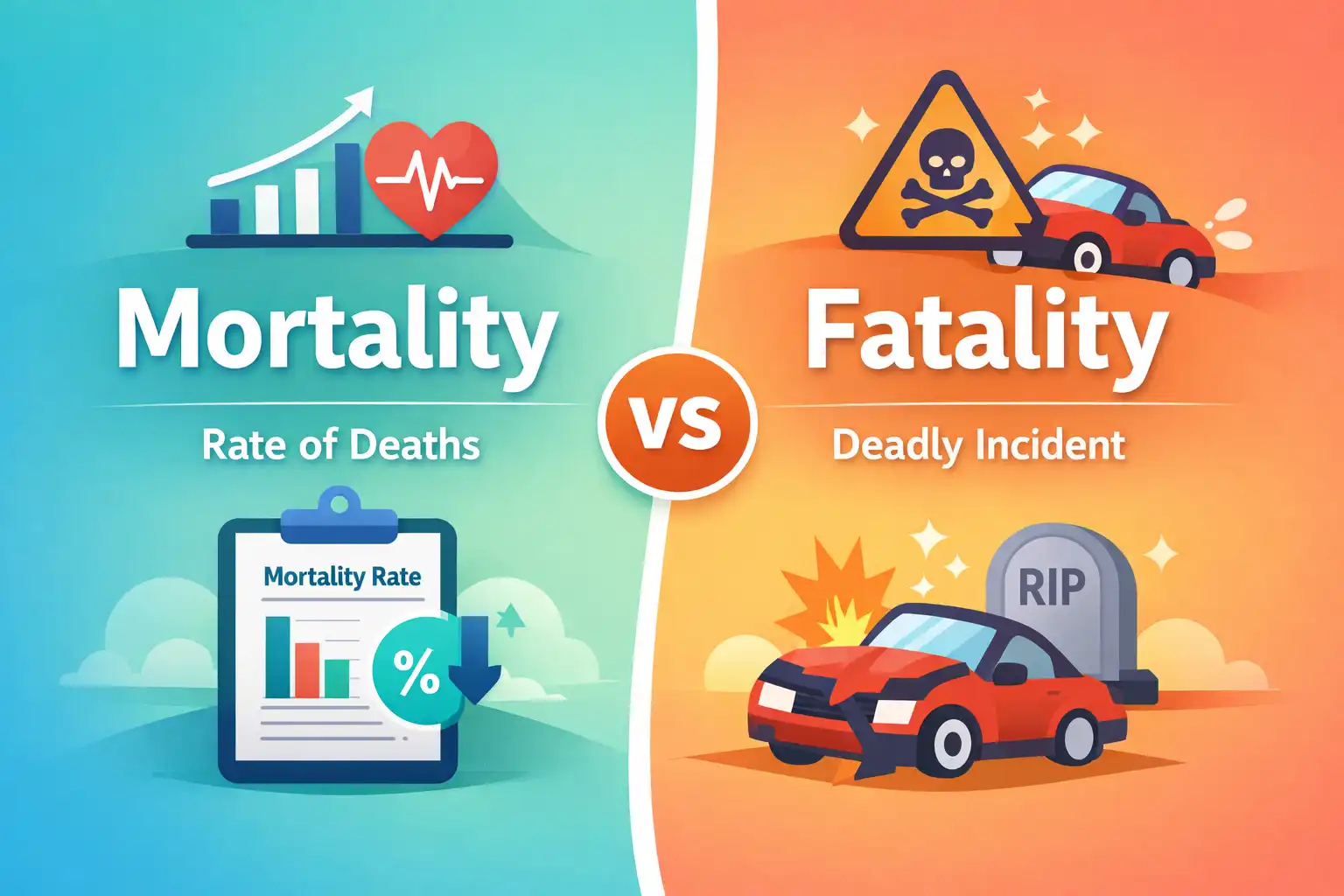 mortality vs fatality
