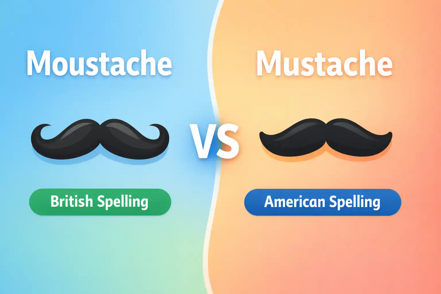 moustache vs mustache