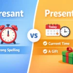 presant vs present