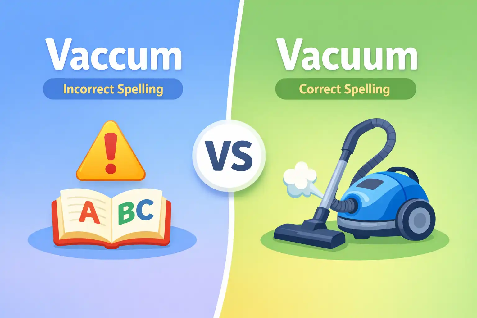 vaccum vs vacuum