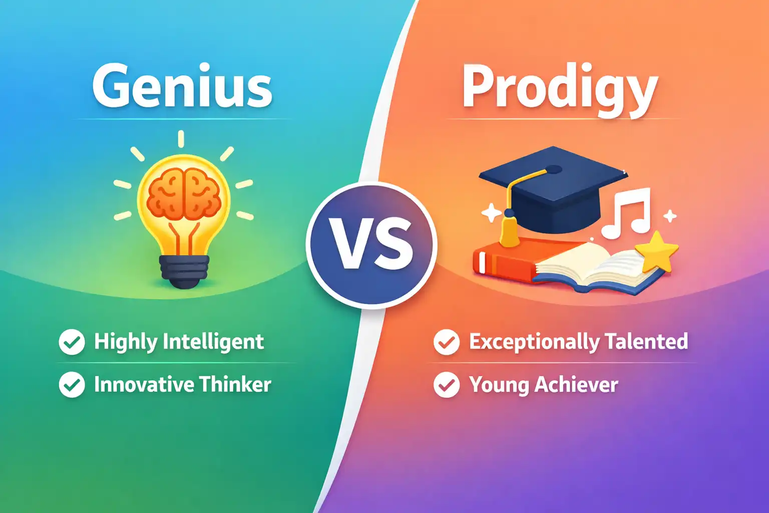 genius vs prodigy