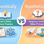 theoretically vs hypothetically